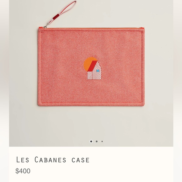 Hermes baby toiletry bag-light blue - Picture 4 of 4